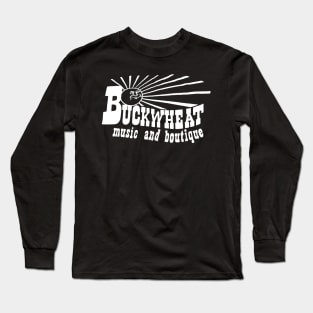 Buckwheat Music and Boutique - Atlanta Area Music Store Long Sleeve T-Shirt